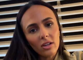 Love Island star Lauren Wood is forced to backtrack after claiming her £1,000 Louis Vuitton handbag was ‘stolen off her shoulder’ during a girls’ day out in Lawless London