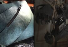 T. rex leather’ handbag unveiled