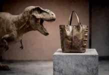 Dinosaur leather luxury handbag sparks Rs crore auction buzz