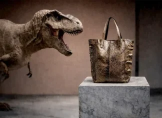 Dinosaur leather luxury handbag sparks Rs crore auction buzz