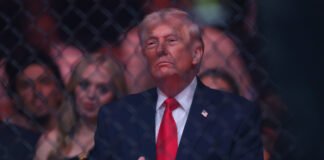 Trump watches UFC fights ‘impassively’ after Iran talks unsuccessful
