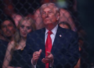 Trump watches UFC fights ‘impassively’ after Iran talks unsuccessful