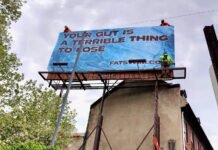 A new billboard on Philadelphia’s I-95 corridor says it’s OK to be fat. It was paid for by an anti-AI lawsuit