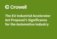 The EU Industrial Accelerator Act Proposal’s Significance for the Automotive Industry