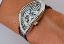 First Look – The New Cartier Privé Crash Skeleton in
Platinum