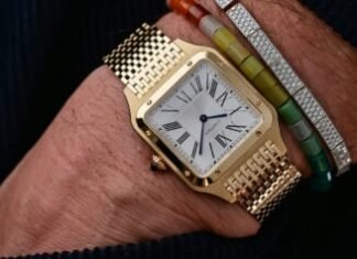 First Look – Cartier Unveils a Trilogy of Santos-Dumont with
Precious Metal Bracelets
