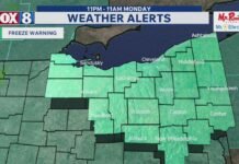 Spring chill brings Freeze Warning to NE Ohio