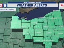 Spring chill brings Freeze Warning to NE Ohio