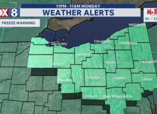 Spring chill brings Freeze Warning to NE Ohio