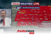 Severe Storms and Tornado Watches Threaten North and East Texas