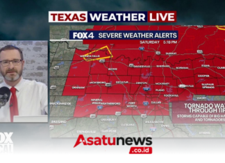 Severe Storms and Tornado Watches Threaten North and East Texas