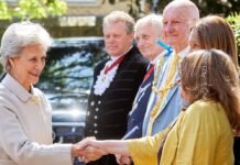 Duchess of Gloucester walks away with bespoke gift from Blackthorn Trust