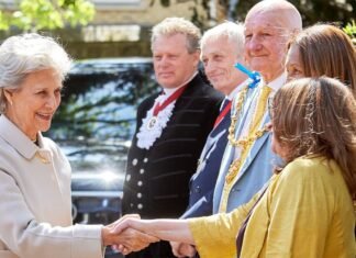 Duchess of Gloucester walks away with bespoke gift from Blackthorn Trust