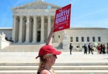 U.S. Supreme Court questions birthright citizenship limits as Trump watches