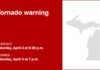 Update: Tornado warning active for Macomb County Saturday evening