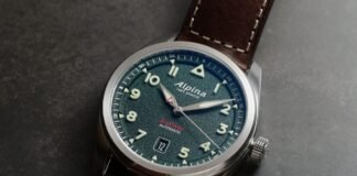 Alpina presents the new Startimer Pilot Automatic with four
references