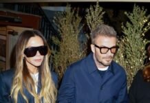 David and Victoria Beckham Have Two Very Different Takes on Monochrome Dressing