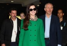 Anne Hathaway Concludes Her ‘Devil Wears Prada 2’ Run With a Familiar Coat
