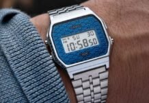 Limited edition Casio metal strap watch now available in Europe