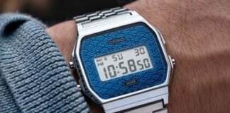 Limited edition Casio metal strap watch now available in Europe