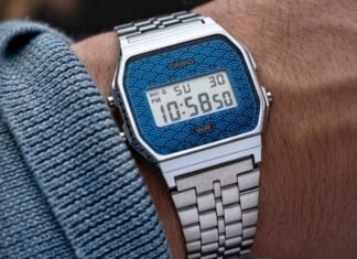 Limited edition Casio metal strap watch now available in Europe