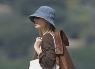 Leather, Denim, Suede? Margot Robbie Is Anti-Boho Chic for Summer