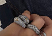 Join the Dark Side: Blackened Rings Bring a Bold Edge to Diamonds
