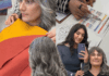 My 57-Year-Old Mom Embraces Her Gray Hair—According to Experts, These Are the Elegant Outfit Colors That Complement Her Natural Color