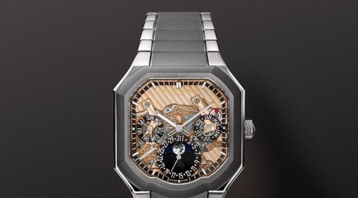 Gerald Charles presents the Masterlink Perpetual Calendar
with calibre GCA11000