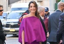 Amal Clooney Swaps Vintage for Fresh Off the Runway