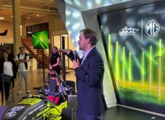 UNAM, MG Motor Launch Electric Formula SAE Car in Mexico