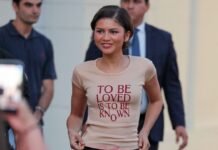 Zendaya Delivers One More Cheeky Bridal Serve for Her ‘The Drama’ Tour