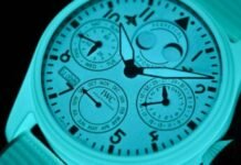 First Look – The Luminous Ceramic IWC Big Pilot Perpetual
Calendar Ceralume