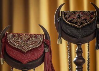 JJ Valaya’s first-ever bag line is replete with his signature emblems