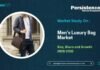 Men’s Luxury Bag Market to Reach US$17.3 Billion by 2033 at 4.9% CAGR