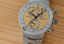 First Look – A Champagne Dial for the Louis Moinet 1816
Chronograph