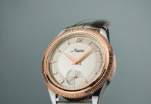 Minerva introduces The Unveiled Crownless with
bezel-operated winding and time-setting