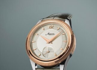 Minerva introduces The Unveiled Crownless with
bezel-operated winding and time-setting