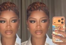 Keke Palmer Just Told Me Her Go-To Freckle Pen, Fragrance, and Pixie-Cut Styling Essential
