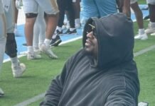 NFL’s Marshawn Lynch watches as Southern’s defense, offense show progress under Faulk