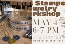 Make metal stamped jewelry at the library