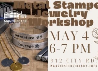 Make metal stamped jewelry at the library