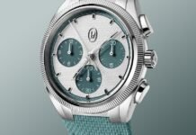 Parmigiani Fleurier introduces the Tonda PF Sport
Chronograph in Silver Verzasca