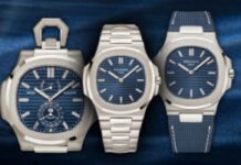 Patek Philippe Marks 50th Years of The Nautilus with Two
Hands and a Pocket Watch