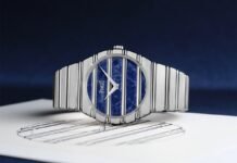 Piaget Polo 79 ‘Sodalite’ is a Heavyweight Ribbon of Gold With a Heart of Stone