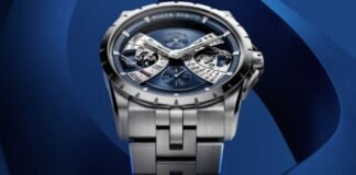 Introducing – The Roger Dubuis Excalibur Biretrograde
Calendar in Steel