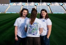 Restocked online: Scotland Women Making Moves bespoke t-shirt