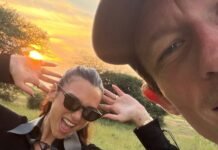 Dua Lipa and Callum Turner Go on a Very Chic Safari