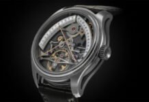 Stéphane Pierre’s Inaugural L’Impétrant is
Bi-Retrograde