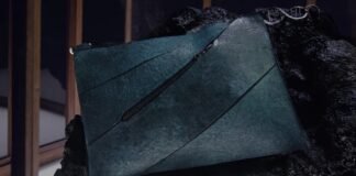 Forget crocodile. This one-of-a-kind handbag is made from lab-grown ‘T-Rex Leather’
